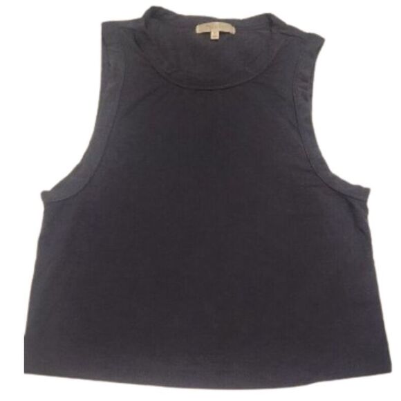 Z Supply Women's Warmer Days Tank Top Dark Gray Xs - Picture 1 of 4